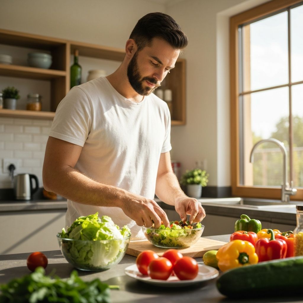 Healthy meal preparation